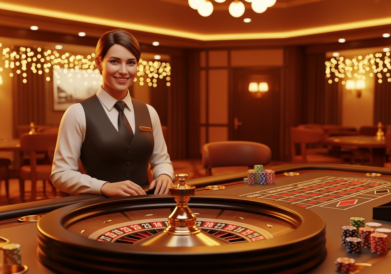 Player enjoying a fun reel-style game